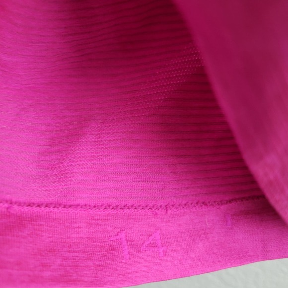 Lululemon Women's Swiftly Tech 2.0 Racerback Tank Top Size 14 Pink Athletic - Picture 3 of 8
